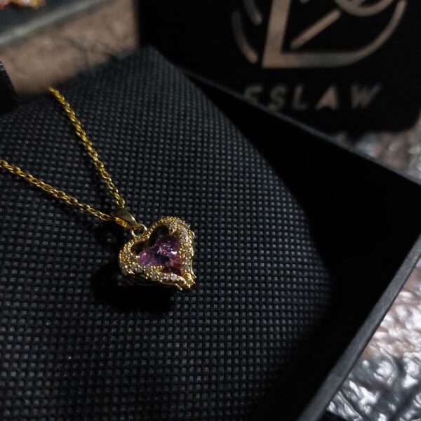 Collar Corazón de Océano ✨ - Imagen 3