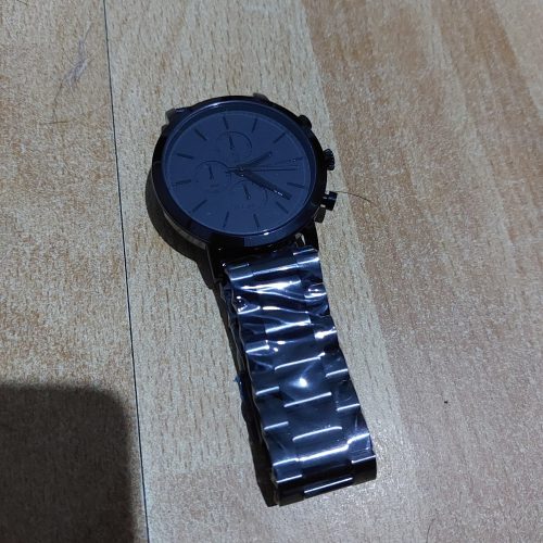 Reloj HANNAH MARTIN Acero Inox Elegant Black photo review