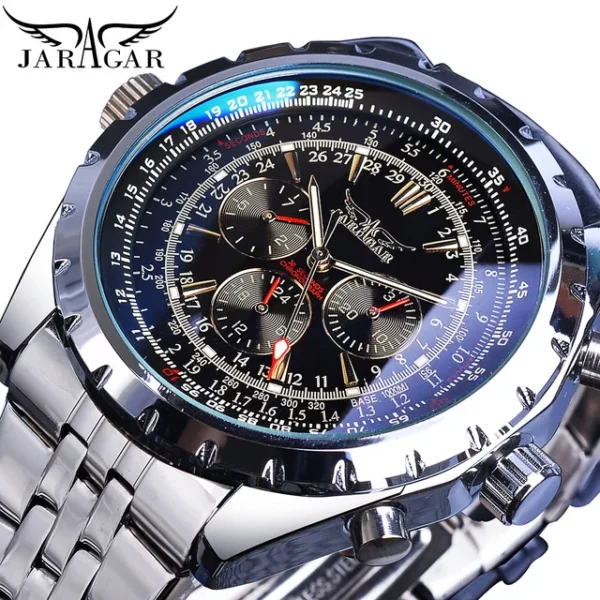 Reloj JARAGAR Automático Elegante Original