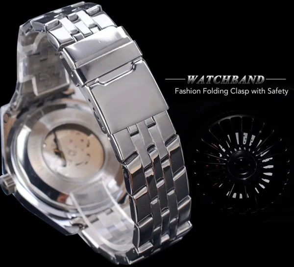 Reloj JARAGAR Automático Elegante Original - Imagen 4