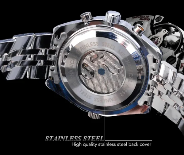 Reloj JARAGAR Automático Elegante Original - Imagen 5
