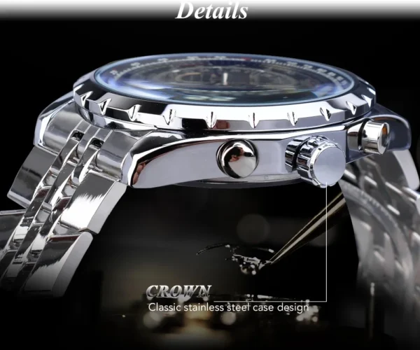 Reloj JARAGAR Automático Elegante Original - Imagen 6