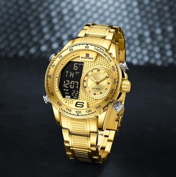 Reloj NAVIFORCE Golden Lux - Imagen 3