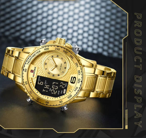 Reloj NAVIFORCE Golden Lux - Imagen 4