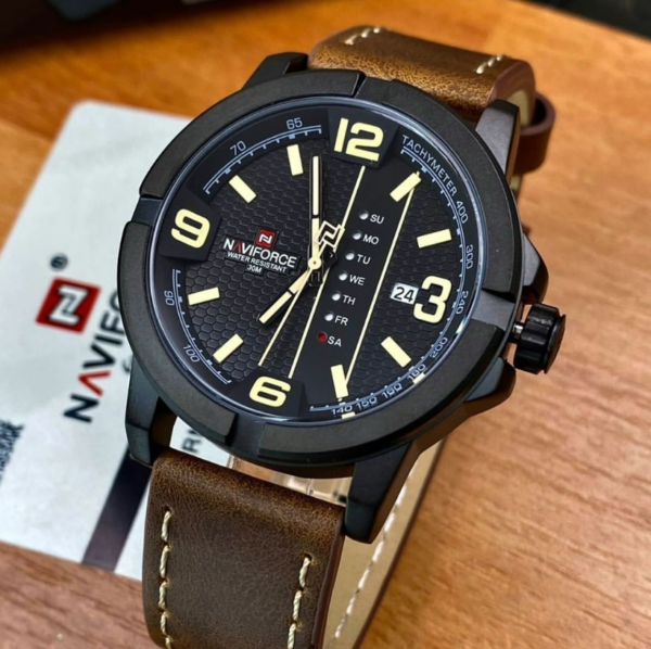 Reloj NAVIFORCE Leather Brown - Imagen 2