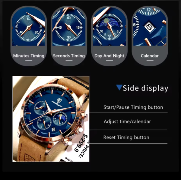 Reloj POEDAGAR Blue Prestige - Imagen 5