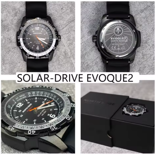 Reloj NORTH EDGE EVOQUE 2 Solar Drive - Imagen 3