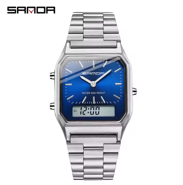 Reloj SANDA Retro Blue