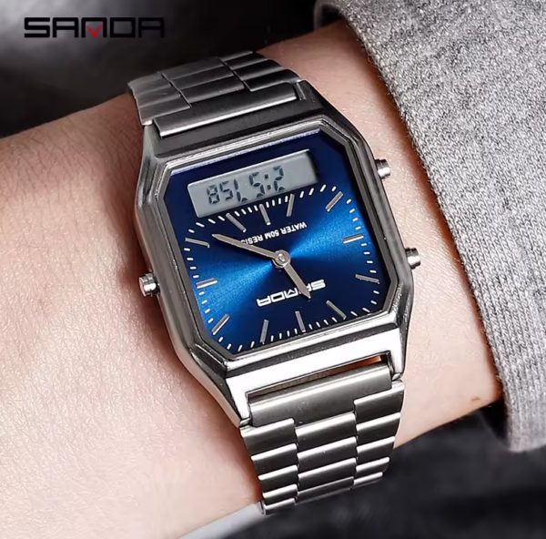 Reloj SANDA Retro Blue - Imagen 2