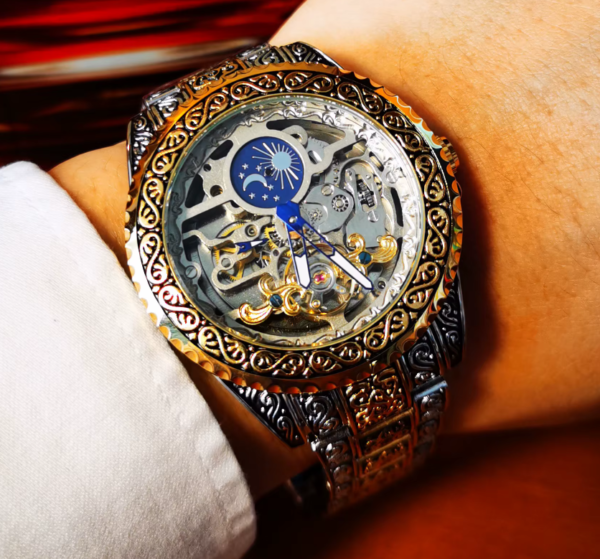 Reloj FORSINING Imperial Gold Automatico Original - Imagen 2