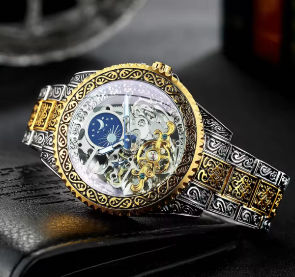 Reloj FORSINING Imperial Gold Automatico Original - Imagen 4