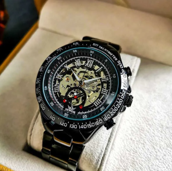 Reloj WINNER Automatico Acero Inoxidable Original - Imagen 3