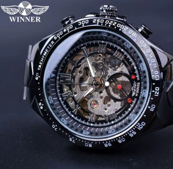 Reloj WINNER Automatico Acero Inoxidable Original - Imagen 4