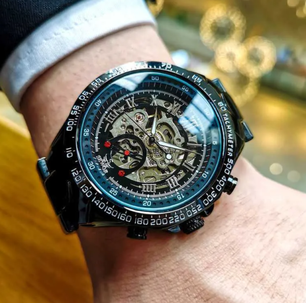 Reloj WINNER Automatico Acero Inoxidable Original - Imagen 5
