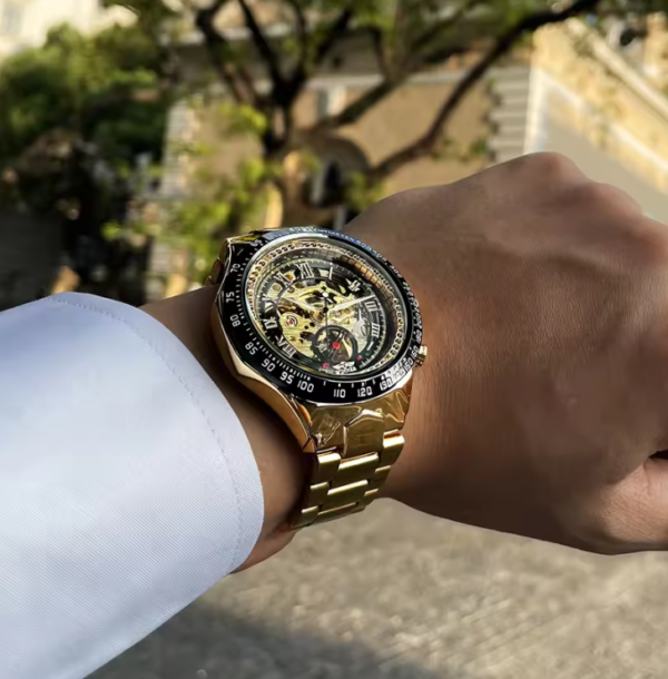 Reloj WINNER Automatico Acero Inoxidable Original - Imagen 6