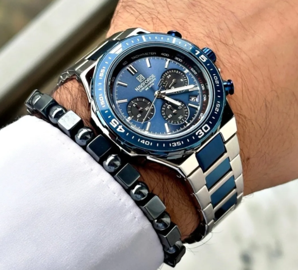 Reloj NAVIFORCE Blue Steel Chrono - Imagen 3