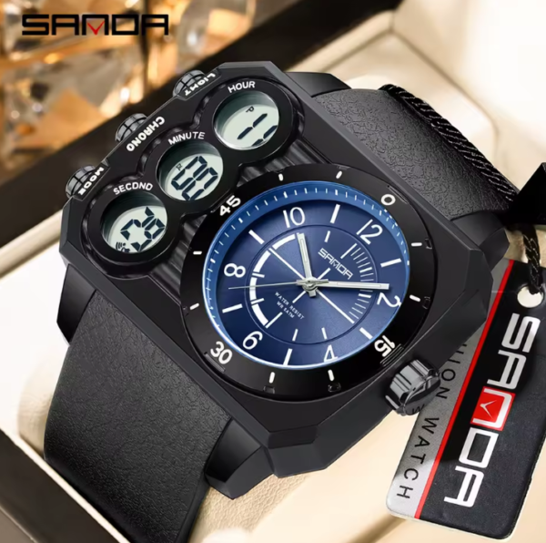 Reloj SANDA Tactical Dual Force - Imagen 3