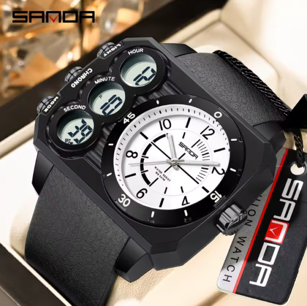 Reloj SANDA Tactical Dual Force - Imagen 2