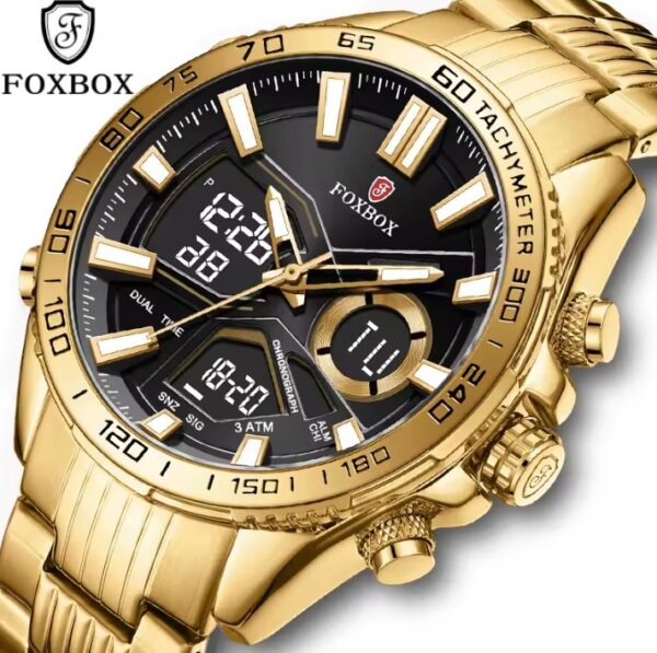 Reloj FOXBOX Golden Chrono Digital