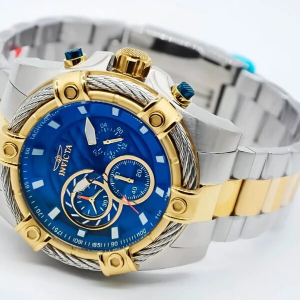 Reloj INVICTA Bolt Dorado 52mm - Imagen 2