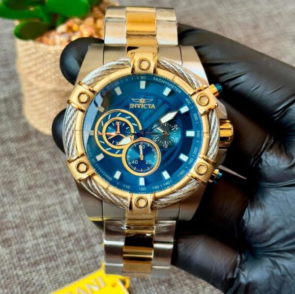 Reloj INVICTA Bolt Dorado 52mm - Imagen 5