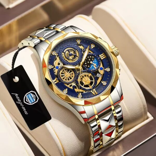 Reloj PAAZOMU Elegancia Dorada - Imagen 2