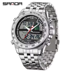 Reloj SANDA 3307 Silver Edition