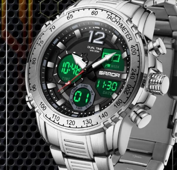 Reloj SANDA 6193 Edicion Plateado - Imagen 3