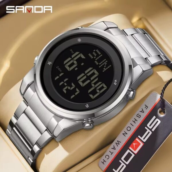 Reloj SANDA Steel Display - Imagen 2