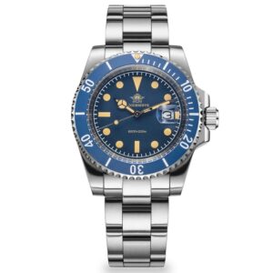 Reloj ADDIESDIVE Retro Submarino 200M Blue
