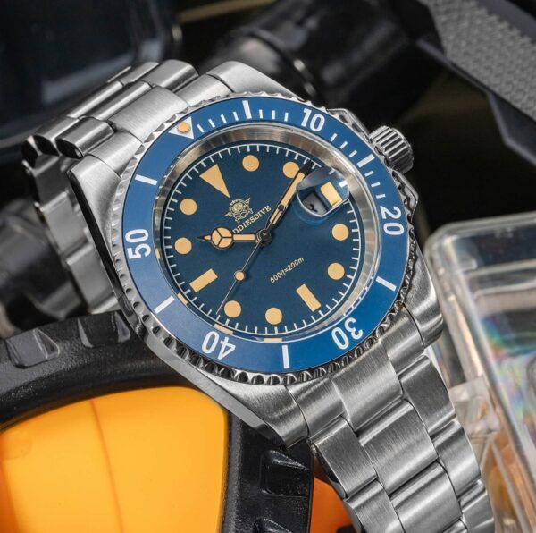 Reloj ADDIESDIVE Retro Submarino 200M Blue - Imagen 3