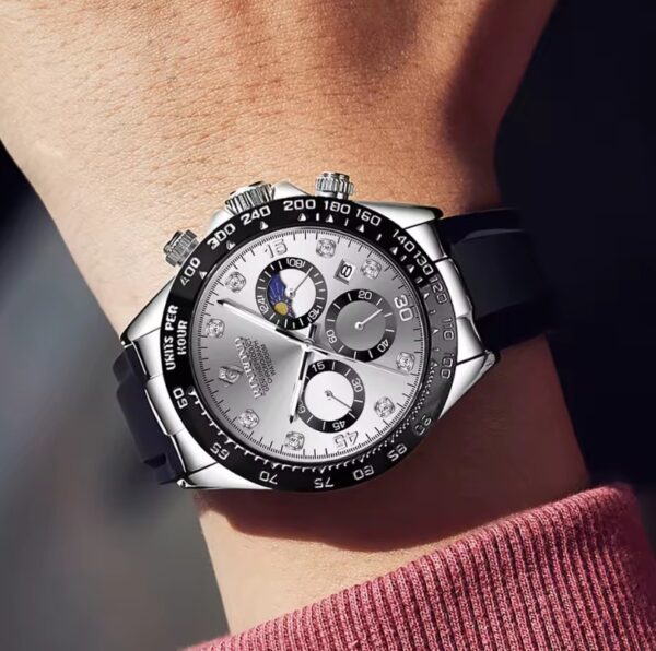 Reloj BINBOND Sport Cara Blanca - Imagen 3