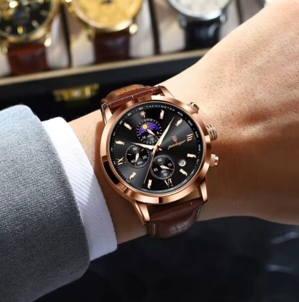 Reloj POEDAGAR Clásico Rose Gold - Imagen 3