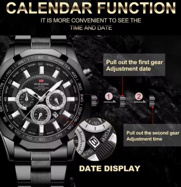 Reloj VAVOOM Dark Steel - Imagen 4